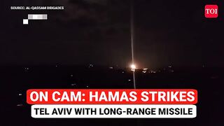 AlQassam Bombards Tel Aviv With LongRange M90 Missile Hamas Releases Dramatic Footage