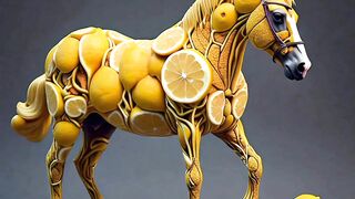 Amazing art of vegatables and fourit