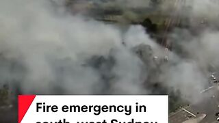 grass fire emergency warning