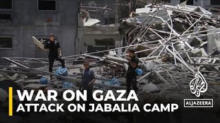 Israeli attack targets food stall in Jabalia refugee camp, killing at least three