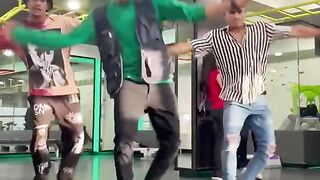 Indian boys dancing