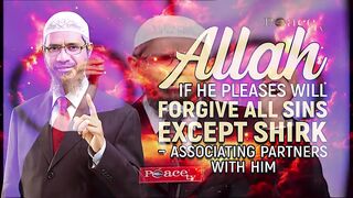 Allah if he please will forgive all sins except shirk _Associating partners with him