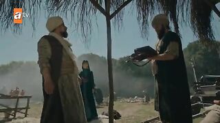 Kurulus Osman Urdu _ Season  Episode 40 Scene 9 _ Shaikh Edebali aur Bala Khaatoon baat karte hain!