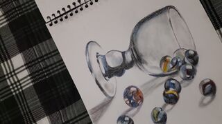 Colour pencil sketch