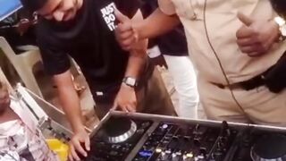 INDIAN POLICE MAN BECOME A DJ WALE BABU