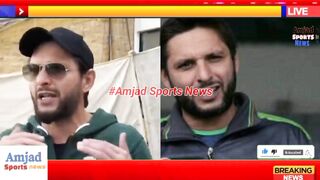 Afridi speaks about Amir and Sharjeel come