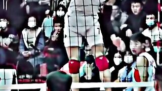 Amazing vollyball smash