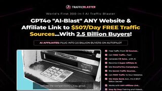AI Traffic Blaster  Review - Unlock 2.5 Billion Buyers Traffic Instantly!