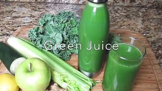 Simple Green Juice Recipe  Detoxing and Cell Rejuvenating Green Juice