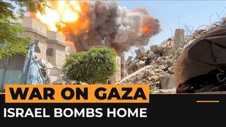 Israeli strikes target central Gaza