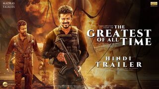 Thalapathy is the GOAT (Official Trailer) Hindi #hindiaction #newmovie