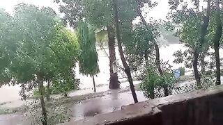 Heavy rain today in Faisalabad