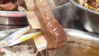 Cooking beef and random eat