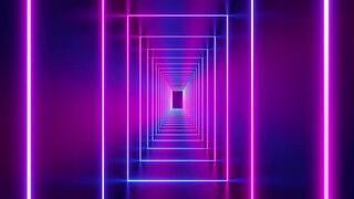 Cube dimention purple