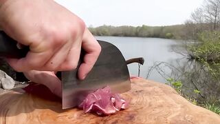 #outdoorcooking #fish #outdoor  kiremitte hamsili pilav pişirme Cooking rice with anchovies on bricks in winter camping 2