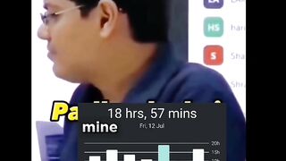 18 hours stady ❌ 18 hours using phone ✅