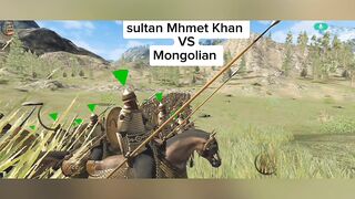 Sultan Mhmet Khan army VS Mongolian army big war