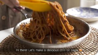 Spicy Spaghetti Pasta Recipe! Easy Recipe and delicious Meal
