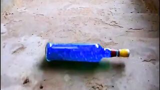 Movement the botol