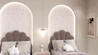Simple  Bedroom Design Where Dreams Blossom!