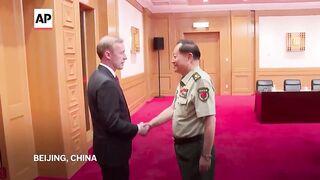 US National Security Adviser Jake Sullivan meets top Chinese general in Beijing.