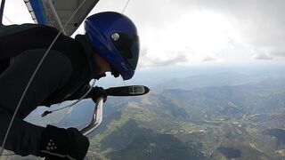 man in sky