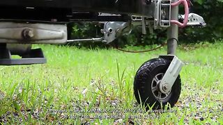 $9,900 Full-Automatic Tent Trailer Camping in the Rain ☔ Awesome 3 Second Setup Awning