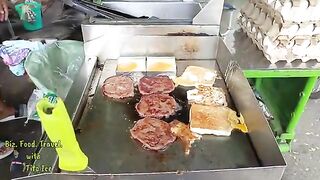 This Trike Burger Store (Tricycle) sells nearly 400 burgers everyday in Isabela Philippines