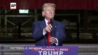 Trump accuses Harris and Biden of presiding over an 'economic reign of terror'