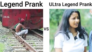 Legend Prank VS ULtra Legend Prank ???? #hornprank