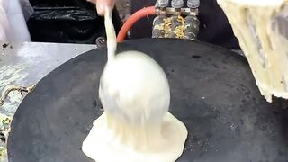Amazing food korean (초대형 대왕 붕어빵) Korean Street Food 4