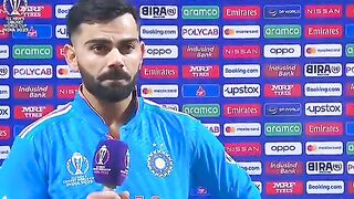 Virat kohli emotional interview