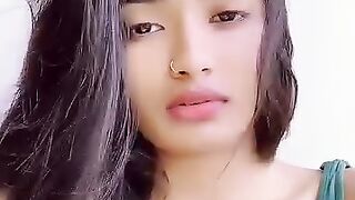 Beautiful girl expression