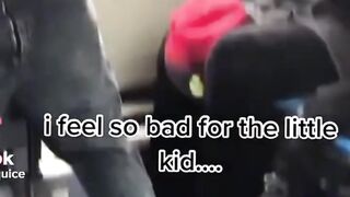 I feel so bad for the Little kid..