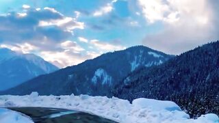 walkway road with flower #short video