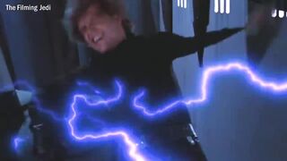 Darth Vader saves Luke then Dies Scene!! (HD).