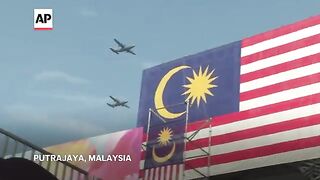 Malaysia marks its independence day with military parade