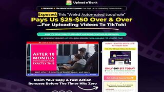 Upload n' Bank Review - Ultimate Money Making System