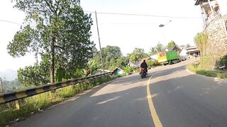 On the way home