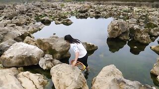 Unbelievable! Gold and Silver Pearls Discovered Inside Giant Clams!