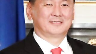 Ukhnaagiin Khürelsükh. Presiden Mongolia. President of Mongolia. Mongolia Presiden