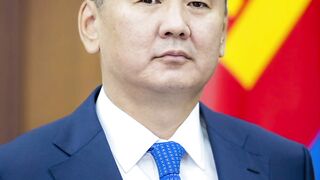 President of Mongolia. Mongolia President. Presiden Mongolia. Ukhnaagiin Khürelsükh