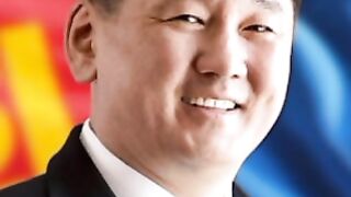 Presiden Mongolia. Ukhnaagiin Khürelsükh. President of Mongolia. Mongolia President