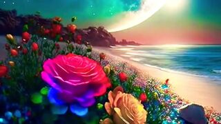 Beautiful nature with colorful environment