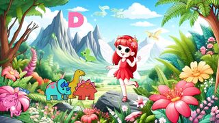 ???? ABC Kids Song D for dinosaur #singalong #febspot #kidssongs #abcdsong