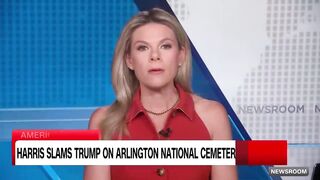 "Harris Skewers Trump for Incident at Arlington National Cemetery | CNN"