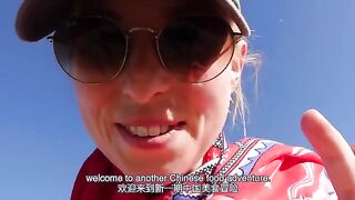 Life looks a bit different in this Chinese city… it’s IN THE DESERT!!