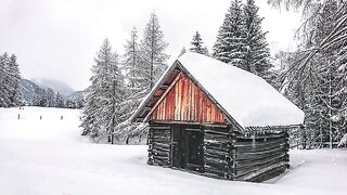 Snow rilexing music
