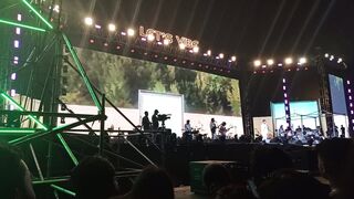 Nice Light setup with hiphop concert