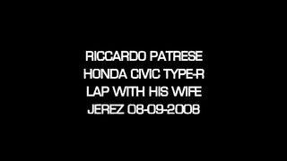 Riccardo Patrese drives wife crazy in Civic Type-R